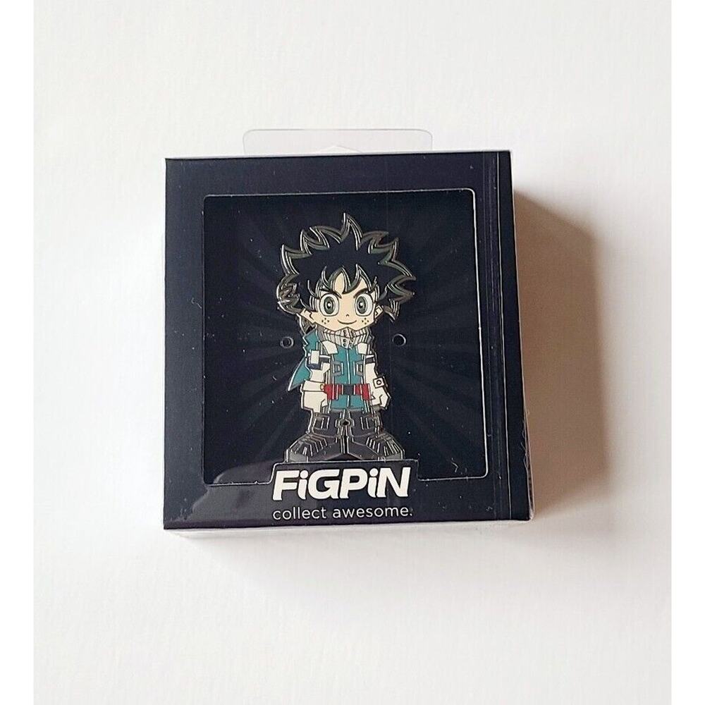 Izuku Midoriya My Hero Academia FigPin Mini M90‎ Sealed in Box 2" Pin Anime NEW